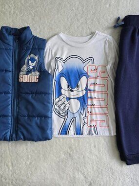 Sonic the Hedgehog Kids' Vest Set